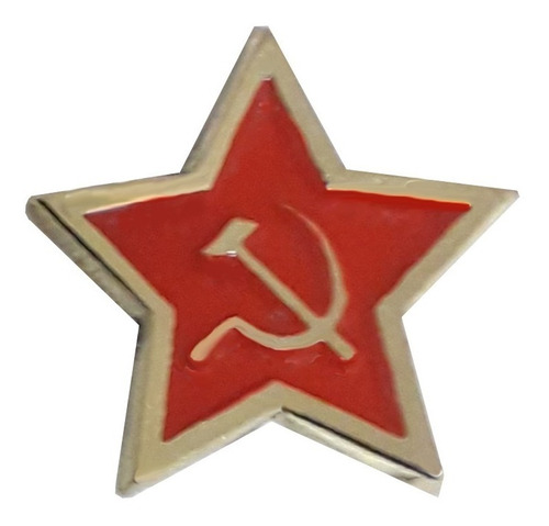 Pin Esmaltado Estrella  Roja Unión Soviética Urss