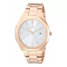 Reloj Hombre Christian Van Sant Cv0523 Cuarzo Pulso Oro Rosa