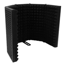 Amw Vb20 V2 Vocal Booth Para Pedestal Difusor Acústico Em Metal Com Espuma Interna Cor Preto