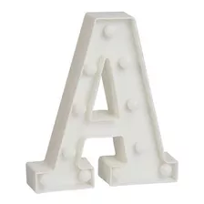 Letras Y Números Led 3d Luces Foco Lampara Decora Abecedario