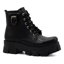 Botas Mujer Plataforma Borcegos Angies 3260