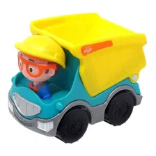 Carrinho Blippi Mini Veículos Caminhão Caçamba Basculante