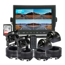 Camara Filmadora Dvr 4 Camaras Monitor 7 Camion Ph Ventas 