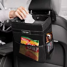 Cubo De Basura Para Coche: Organizador Multifuncional P...