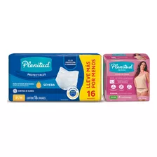 Pañal Para Adultos Plenitud Protect Plus X16 + Femme X8