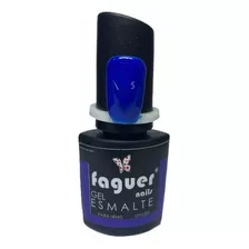 Esmalte Semipermanente Azul Neon Faguer Nails