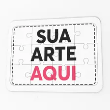 Kit 50 Quebra Cabeça Personalizado 12 Peças Mdf - Sua Foto