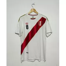 Camiseta Umbro X Perú C.cueva #8 Mundial 2018