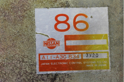 1985-86 Nissan Pulsar Sentra Engine Control Unit Ecu A11 Tty Foto 3
