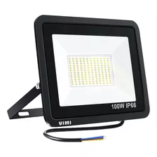 Reflector Led 100w Ultradelgado Exterior Luz Fria O Calida