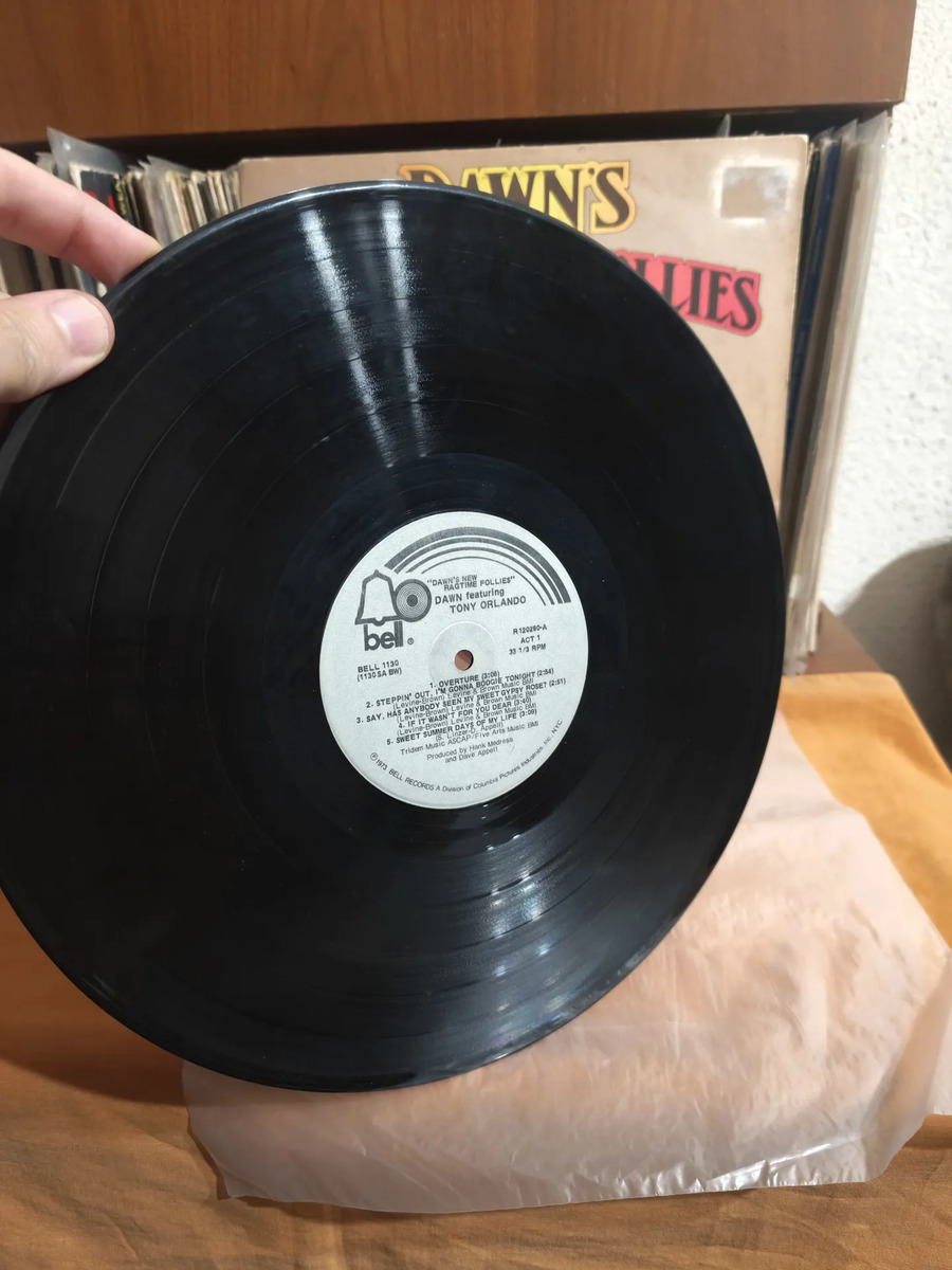 Dawn Featuring Tony Orlando - Dawns New Ragtime Follies - vinilo 1973