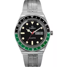 Reloj Timex Hombre Tw2u60900 Q Diver 50m Verde Casio Centro