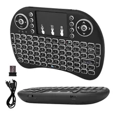 Mini Teclado Controle Sem Fio P/ Tv Smart Tv Box Pc 