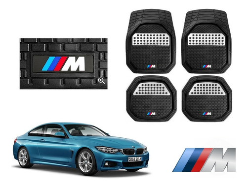 Tapetes 3d Logo Bmw + Cubre Volante 525i 1996 A 2002 2003 Foto 2