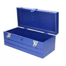 Caja Portaherramientas Metálica Azul 40x18.2x16.3cm Foy