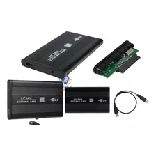 Case Enclosure 2.5 Sata Usb 2.0 Para Disco Duro Con Estuche