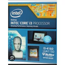 Procesador Intel I3 4160 2 Núcleos 4 Hilos S1150 Impecable