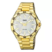 Reloj Q&q Qyq Qz82j201 Casual Acero Hombre + Estuche