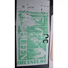 Ingresso Do Primeiro Show Do Queens De 1981(perfeito Estado)