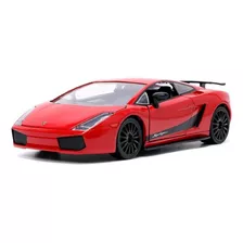 Lamborghini Gallardo Superleggera Escala 1/24 Metal Jada