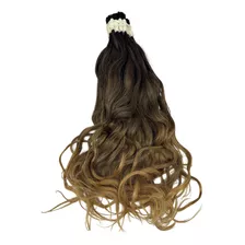 Cabelo Humano Loiro Ombre Hair Ondulado De 65cm 150 Gramas