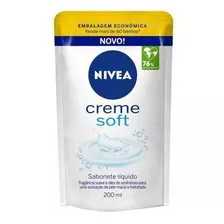 Refil Sabonete Líquido Nivea Creme Soft 200ml