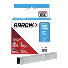 Grapas Arrow T50 9/16 (14mm) Caja 1250 Unidades 50924sp