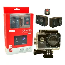 Câmera E Filmadora Compacta Sport 4k Alta Definição