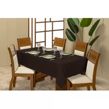 Toalha De Mesa Oxford Retangular 6 Lugares 2,20 X 1,40