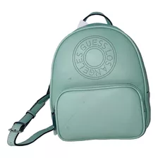 Mochila Guess Le821630 Color Verde Claro Diseño Liso 1l