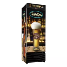 Cervejeira Vertical Porta Cega 550 Litros Rf017 Pub Frilux