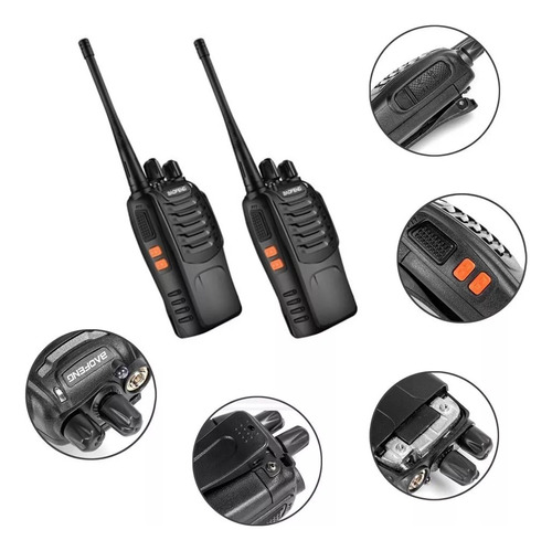 Radios Baofeng Walkie Talkies Bf-888s Kit 2 Pc Manos Libres Foto 7