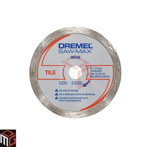 Disco Corte Diamantado Dremel Sm540 Saw Max Ceramica Pared Dgm