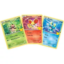 Pokémon Pacote De Parceiros Iniciais Kalos Especial 25 Anos