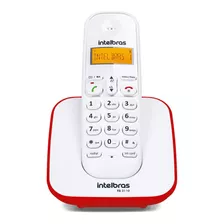 Telefone Sem Fio Digital Intelbras Ts 3110 Vermelho