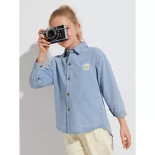 Camisa Niña Jeans Sol Shein