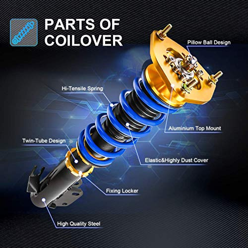 Mostplus Coilovers Struts Compatibles Con Subaru Impreza Wrx Foto 3