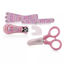 Nuby Kit Manicure Infantil Rosa