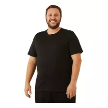 Camiseta Plus Size Masculina Malwee Básica Algodão 87847 