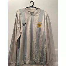 Camiseta Selección Argentina 93 M/larga T4 L Época Maradona