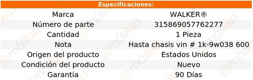 Sensor Map Volkswagen Rabbit 5 Cil 2.5l 06/09 Walker Foto 6