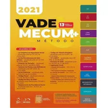 Vade Mecum Método 2021 Com Nova Lei Licitaçoes 2021, De Equipe Método. Editora Método, Capa Dura Em Português, 2021