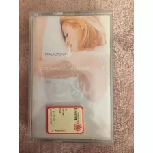 K7 Madonna Something To Remember Lacrado Alemão C/sticker