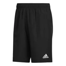 Bermuda Esportiva adidas Plain Malha Plana Aeroready Logo