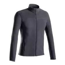 Chaqueta Polar Trekking Mh 120 Negro Hombre 