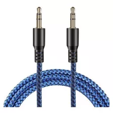 Cable De Audio 3.5mm, Plug A Plug Auxiliar De 3 Metros