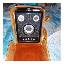 Câmera Fotográfica Kapsa, Fabricada Na Década De 50