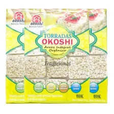 Torrada Orgânica Zero Glúten Okoshi Com 3 Pacotes Com 75g