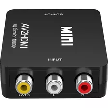 Adaptador Conversor Convertidor 3rca A Hdmi Av Audio Video 