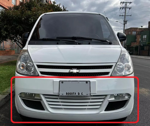 Defensa Chevrolet Van N200 2010 - 2012 Delantero Foto 3